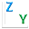 Left view icon