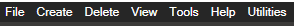 NaxToView main menu bar