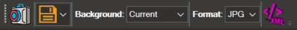 Image Options toolbar